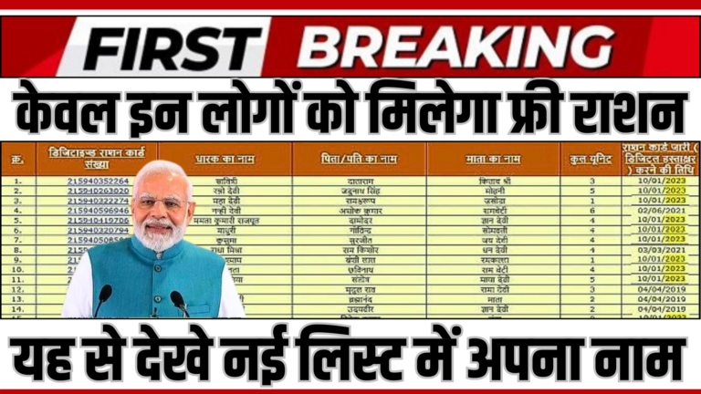 Ration Card List