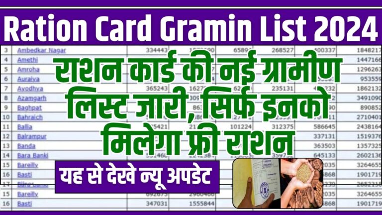 Ration Card Gramin List